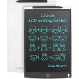 Vothoon 12 Inc Writing LCD Grafik Dijital Kalemli Çizim Tableti Yazı Tahta Not Yazma Eğitim Table - 1 TB - Çok Renkli