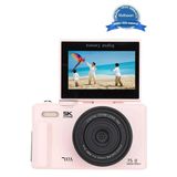 Vothoon 5K 75MP HD Dijital Kamera 18X Dijital Zoom, Flaşlı,3.0 inç Ekranlı Vlog ve Fotoğraf Makinesi