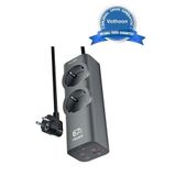 Vothoon 67W Hızlı Şarjlı Akıllı Çoklu Priz – 2000W Güç, 2 USB-C + 2 USB-A Çıkışlı, Telefon & Laptop Uyumlu