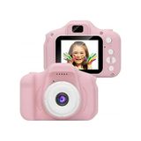 Vothoon LG-200 Mini Dijital Çocuk Fotoğraf Makinesi (İthalatçı Garantili) pembe