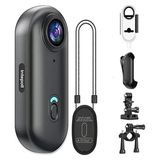 Vothoon Mini 4K WIFI Aksiyon Kamerası Giyilebilir Video Kaydedici Özellikleri ile Taşınabilir - renk