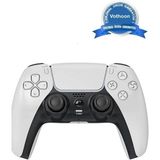 Vothoon T29 P4 Plus Bluetooth Titreşimli Ps4/ps5 Uyumlu Pc Telefon Joystick Kablosuz Oyun Kolu - Beyaz