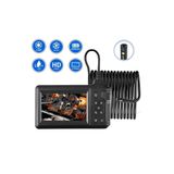 Vothoon Vtn-008 Ekranlı Çift kameralı 10 Mt Sert Kablo Yılan Endoskop Kamera 8 mm 4.3 ınc