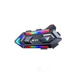 Vothoon Y20 Motor Kurye Kask Kulaklık RGB Modlu Bluetooth Motosiklet Kulaklık 5.3 Bluetooth Interkom