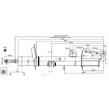 Votto A-2701G Amortisör Arka Sağ Sol Alfa Romeo 155 0060613568