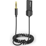 Voultage Aux Ses Dönüştürücü Kiti Bluetooth 5.4 Tüm Araçlarla Uyumlu Bluetooth Araç Kiti