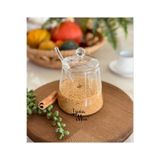 Vovo Concept Cam Kaşıklı Kapaklı Şekerlik 450ml