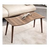 VOVVAHOME SALSA MDF AHŞAP ORTA SEHPA - CEVİZ