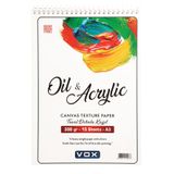 Vox Art 300 gr A3 15 Yaprak Akrilik Boya Defteri