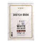 Vox Art A-5 40 Yaprak 120 gr Eskiz Çizim Defteri