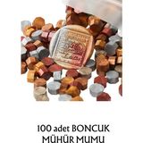 Vox Art Boncuk Mühür Mumu 100 Adet Gold Mix - Golden Brown