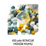 Vox Art Boncuk Mühür Mumu 100 Adet Sarı Mix