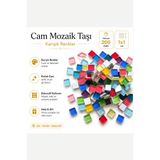 Vox Art Cam Mozaik Taşı 1*1cm 200 Adet Karışık Renkler (Mix)