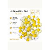 Vox Art Cam Mozaik Taşı 1*1cm 200 Adet Karışık Renkler - Sarı