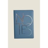 Vox Art Notes Minimalist Soft Pu Deri Not Defteri 14*21CM, 100GR Çizgili 192 Sayfa - Mavi