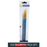 Vox Art Suluboya Fırça Seti 7'li / 3düz.3yuv.1zmn