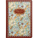 Vox Art William Morris Journal Not Defteri, 14*21CM 256 Sayfa, 100GR Desenli Kağıtlar - Kırmızı - sert kapak