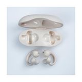 Vox Q4 Ear Clip Dokunmatik Kontrol, Kulak İçi, Bluetooth 5.3, Tere ve Suya Dayanıklı Tasarım, 50 Saate Kadar Pil Ömrü, Küpe Kulaklık (Bej)