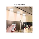 Voxify Yapışkanlı Usb Şarjlı Led Aplik Spot Pnael Aydınlatma 30cm Mıknatıslı 3 Renk