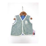VOY KİDS YENİ DOĞAN BEBEK ÖRME YELEK AYI AKSESUARLI BEBEK YELEĞİ R1496