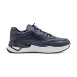 Voyager 1003 Erkek Deri Sneaker Ayakkabı - Lacivert - 43
