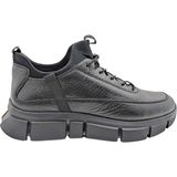 Voyager 1027 Erkek Spor Bot - Deri ve Ortopedik - 1027 - Siyah - 44