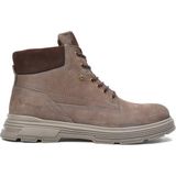 Voyager 4976 Gri Nubuk Fermuarlı Deri Erkek Bot