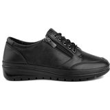 Voyager 8568 Kadın Siyah Nata (36-41) Deri Comfort Ayakkabı