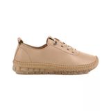 Voyager 9050Y Kadın Bej Nata (36-41) Deri Casual Ayakkabı