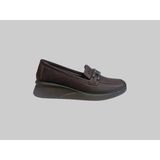 Voyager 9608 Kadın Deri Comfort Ayakkabı - Kahve