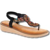 Voyager - 9635 | Kadın Deri Sandalet - 9635 - Siyah - 36