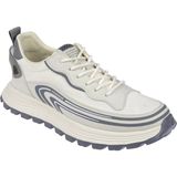 Voyager Bağcıklı Anorak Erkek Spor Ayakkabı Sneaker VOY-274 Krem