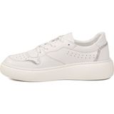 Voyager Beyaz Hakiki Deri Anatomik Rahat Tabanlı Kadın Casual Sneaker Ayakkabı Z202 Z