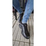 Voyager Deri Erkek Bilek Boy Bot 4351 - Siyah - 40 - ST00496-SİYAH-40