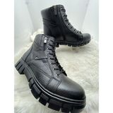 Voyager Deri Spor Tabanlı Siyah Erkek Postal Bot (3978) - Siyah - 43 - St00748-Siyah-43