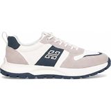 Voyager E435 Erkek Hakiki Deri Sneaker Krem