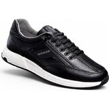 Voyager El Yapımı Hakiki Deri Erkek Sneakers Ayakkabı - 0 - Siyah