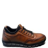 Voyager Erkek Deri Spor Ayakkabı Günlük Giyim-Casual Model - 10D-Kahverengi