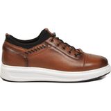 Voyager Erkek Taba Hakiki Deri Comfort Rahat Taban Günlük Ayakkabı Sneaker 4190 M