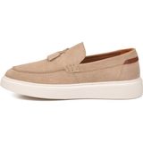Voyager Erkek Ten Süet Hakiki Deri Rahat Konfor Tabanlı Makosen Şık Smart Casual Ayakkabı Loafer 6795 M