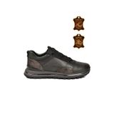 Voyager Haki Hakiki Deri Bağcıklı Erkek Casual Ayakkabı Sneaker M533