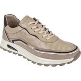 Voyager Hakiki Deri Yazlık Erkek Spor Ayakkabı Sneaker VOY-684 Bej