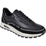 Voyager Hakiki Deri Yazlık Erkek Spor Ayakkabı Sneaker VOY-684 Siyah