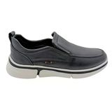 Voyager - M022 | Erkek Hakiki Deri Bağcıksız Casual Ayakkabı