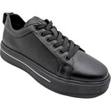 Voyager - M054 | Erkek Ortopedik Hakiki Deri Casual Ayakkabı - Voyager - M054 - Siyah - 42