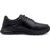 Voyager M197-1 Erkek Hakiki Deri Sneaker Ayakkabı - Siyah