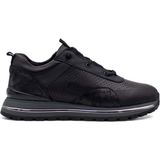 Voyager M533 Erkek Hakiki Deri Sneaker Ayakkabı - Siyah