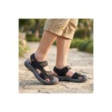 Voyager Önü Kapalı Erkek Rahat Hafif Kaydırmaz Taban Outdoor Sandalet E337,Siyah 40