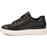 Voyager Siyah Hakiki Deri Bağcıklı Erkek Smart Casual Ayakkabı Sneaker M196 M