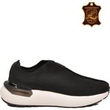 Voyager Siyah Memory Foam Erkek Günlük Yürüyüş Ayakkabısı Triko Sneaker M212 M